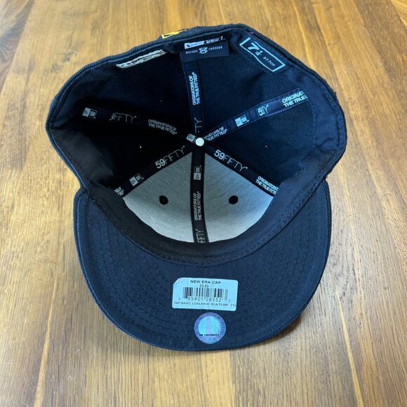 LA LAKERS Official NBA 59Fifty Fitted Cap New Era 7 1/4 57.7cm NEW Hardwood Clas - Picture 5 of 8
